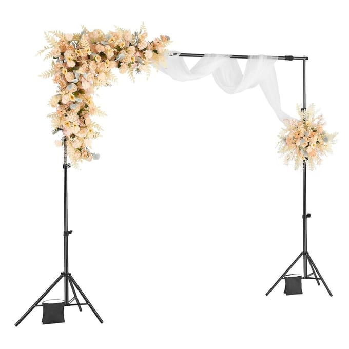 Achtergrondstandaard Achtergrondstandaard Kit 7 x 10 ft voor Feest & Fotostudio