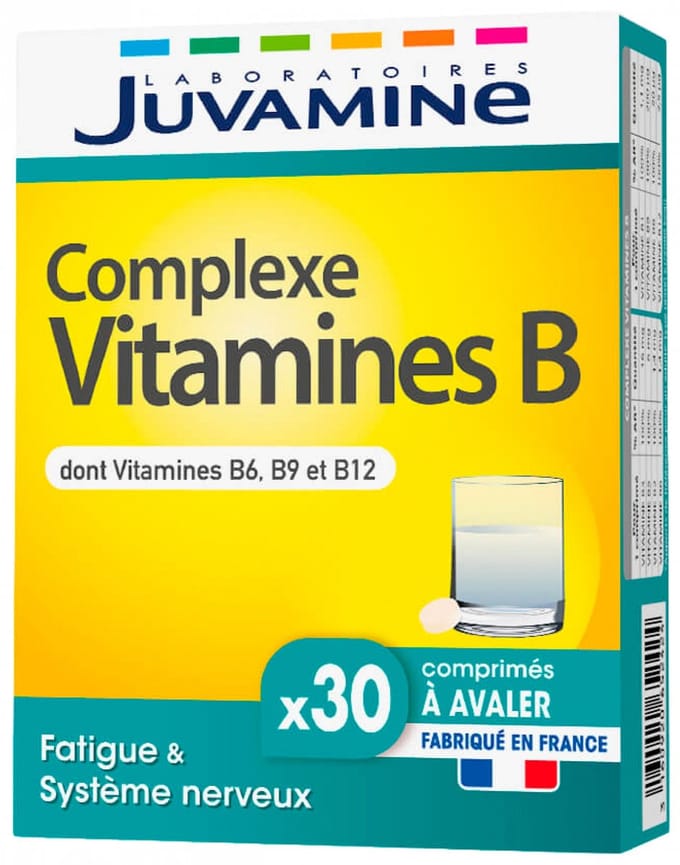 Juvamine Vitamine B Complex 30 Capsules