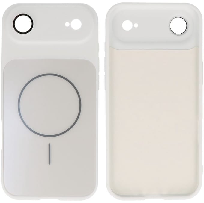MagSafe Telefoonhoes – Shockproof Case met Camera Bescherming – Geschikt voor iPhone Air - Wit