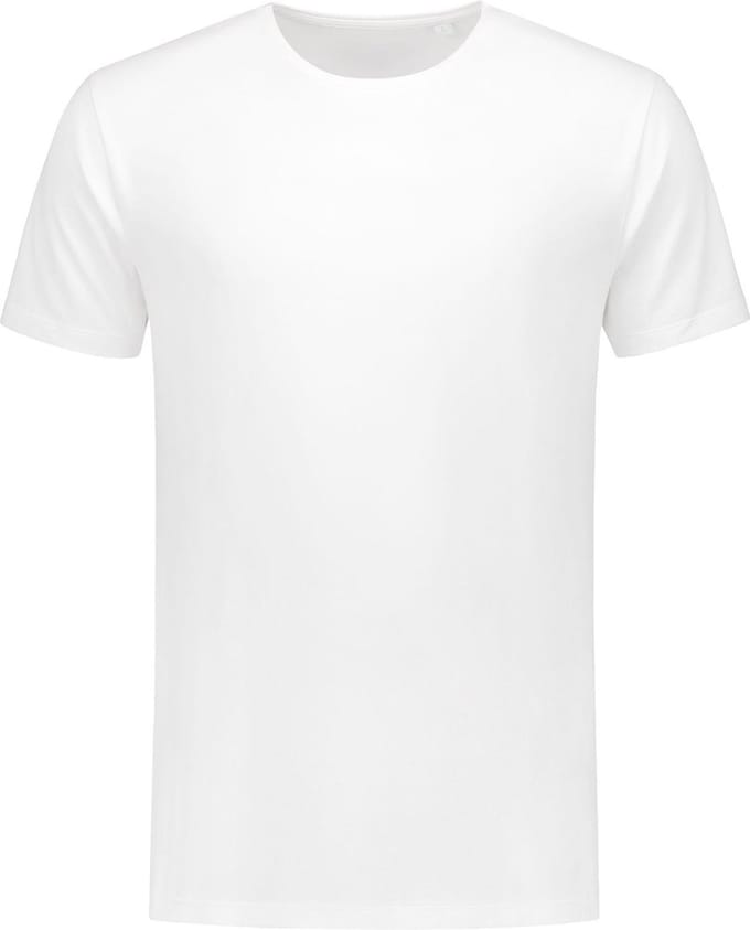 L&S T-shirt crewneck fine cotton elasthan