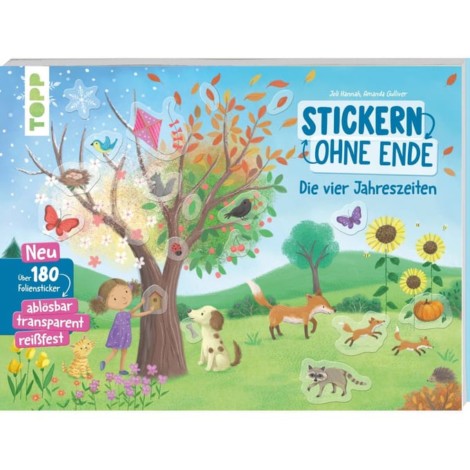 Boek "Stickern ohne Ende - Die vier Jahreszeiten"