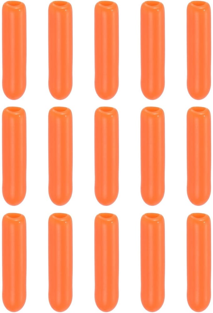 Dailygoods- Schroefdraad Protector Rubberen Eindkappen - 20 Pack - 5/32" (4mm) ID - Roestbescherming - Stofisolatie - Slijtvast Rubber - Eindkap