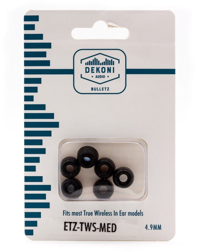 Dekoni Bulletz Oordopjes Medium (4.9mm) - Comfort & Isolatie