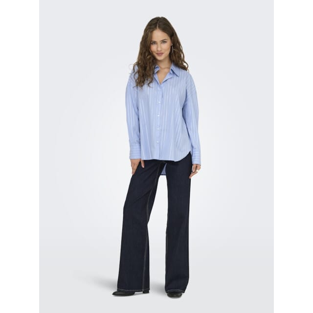 JDY - JDYMIO L/S LUREX LOOSE SHIRT WVN NOOS - Dames - Blouses