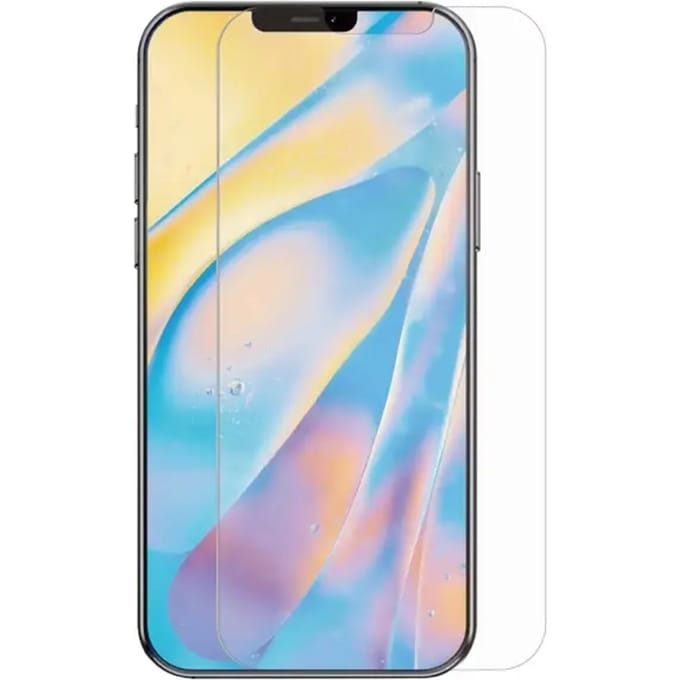 Myway, Schermbeschermer Geschikt voor Apple iPhone 12 / 12 Pro Plaat Anti-kras, Transparant