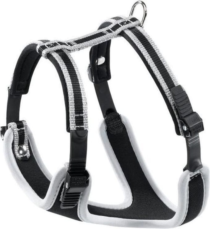 Ferplast Hondentuigje Ergocomfort 56 Cm Nylon Zwart/grijs