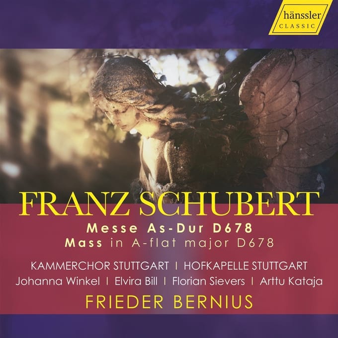 Kammerchor Stuttgart, Hofkapelle Stuttgart, Frieder Bernius - Schubert: Mass In A-Flat Major, D678 (CD)
