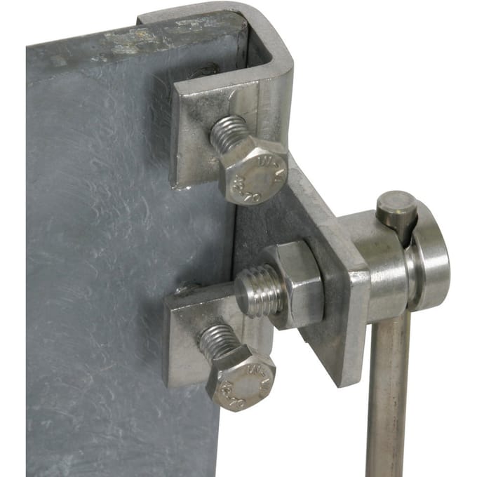 Dehn Klem StSt Horizontaal Type Voor Profielen Met KS Aansluiting - 372229
