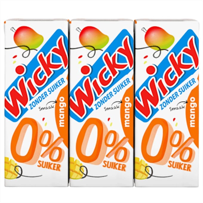 Mango 0% suiker 6-pack