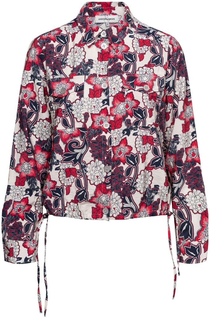 &Co Woman MARGJE FLOWER - Sale - M - Rood