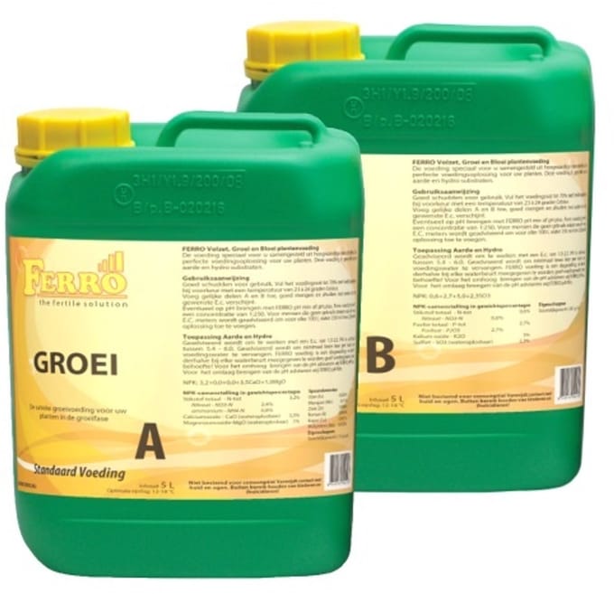FERRO STANDAARD GROEI A+B 5 LITER