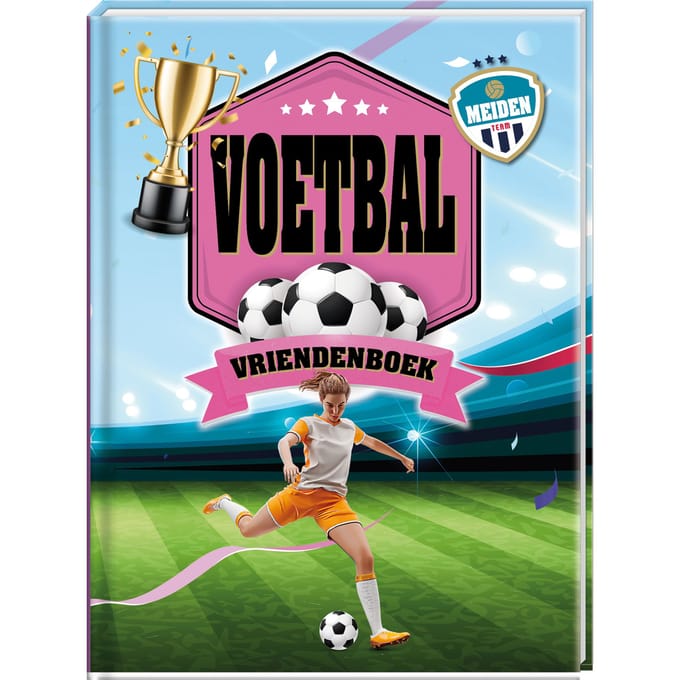 Vriendenboek Voetbal Meiden - Interstat