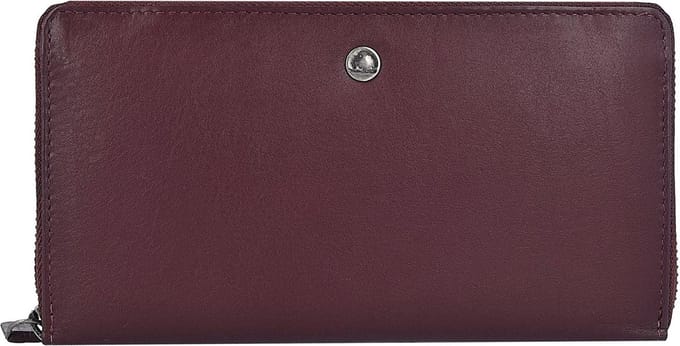 Greenburry Sponsachtige portefeuille leer 19 cm - Dames - Horizontaal - bordeaux