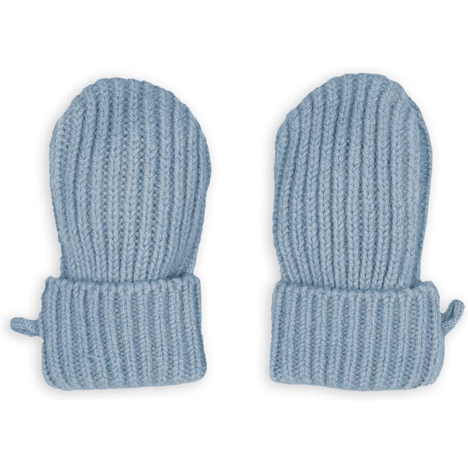 Wollen babywantjes Merino jongen - 1-2 jaar - blauw