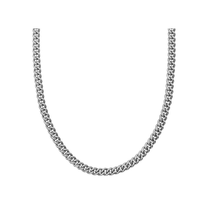 Traveller Ketting - Heren - Edelstaal - Schakels - Made in Germany - 50 cm - Breed 2,9 cm - 187101