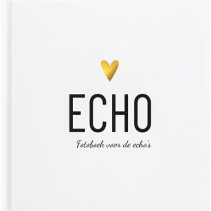 Echoboekje - Bewaarboek voor alle Echo’s - Echo Album Zwangerschap
