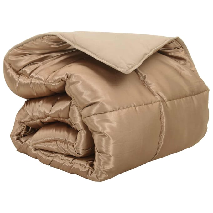 vidaXL Winter Dekbed 140 x 220 cm 450 gsm Goud