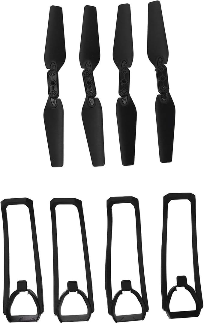 Reserveonderdelen voor Opvouwbare Drones, Beschermende Propellers en Oplaadkabel voor E88, E99, K3 en E100 Drones