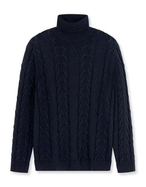 OLYMP Casual Breisel, Marineblauw
