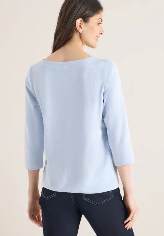 Cecil T-shirt 324037 cloud blue