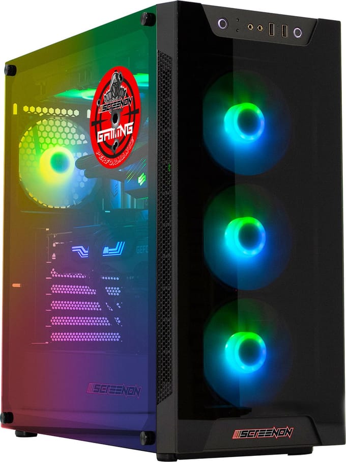 ScreenON - Galaxy - Intel Core i5 - 1024GB M.2 SSD - RTX 3060 - GamePC.V22375
