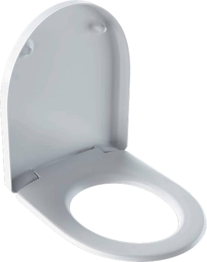 Wc-bril met deksel wit met snelsluiting en soft-close