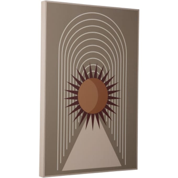 Present Time - Wall Art Arco Sol - Multikleur - 3x40x60 cm