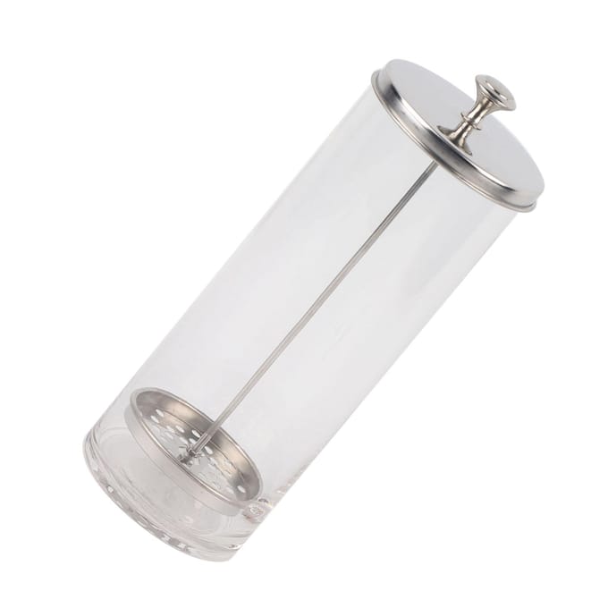Desinfectiepot Sterilisatiecontainer Sanitizer Glazen Pot Manicuregereedschap voor Salon 9 Inch white