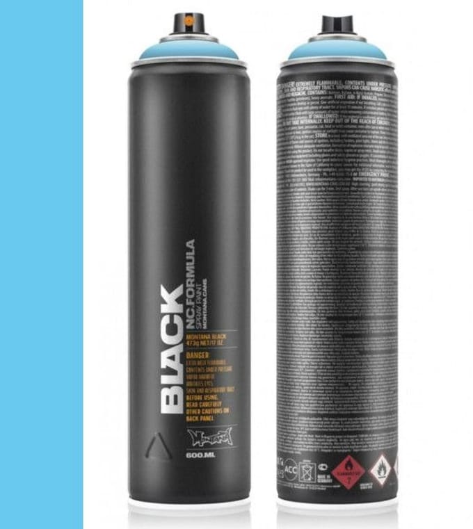Montana BLACK EXTENDED 600ml Baby Blue