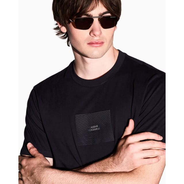 Armani Exchange T-shirt - deep navy