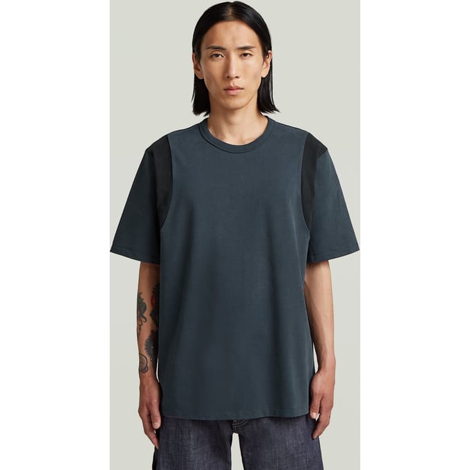 G-Star Mn Relaxed R T S/s Blue Taglia: S | Magliette basic Outlet | Uomo | Blu