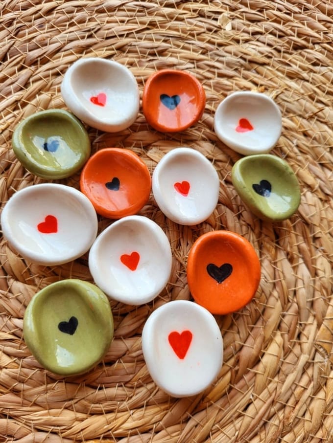 Worry Stone - Zorgen steentje - Rustgevend en liefdevol - Relax momentje - Terracotta