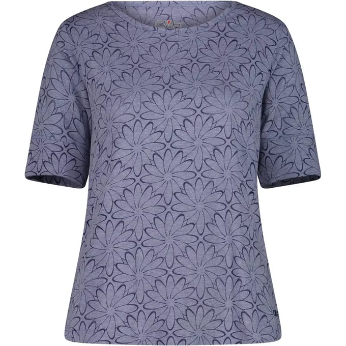 Dames-T-shirt met opdruk CMP