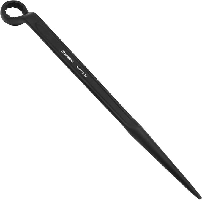 Steeksleutel met pen en schuin opening - 32 mm Sleutel van Chroom-vanadiumstaal
