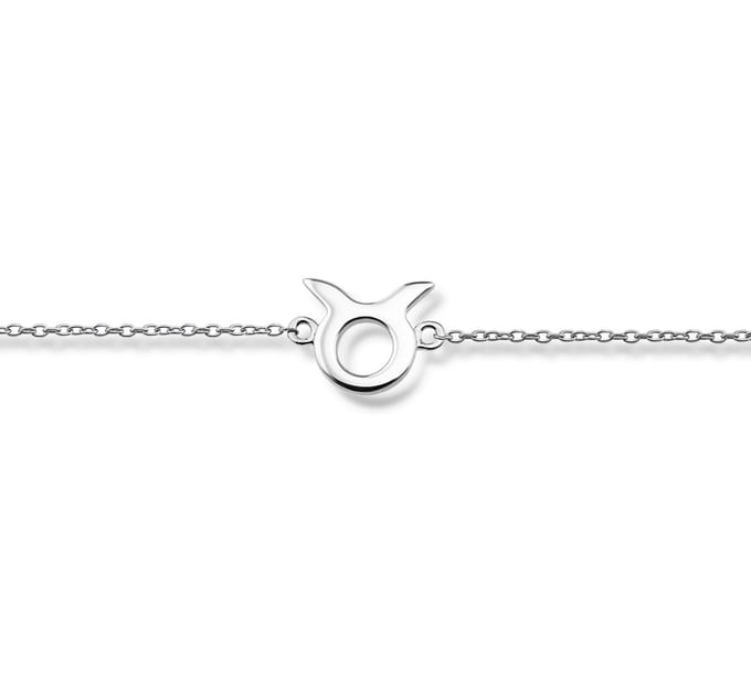Stier Armband Zilver Zodiac ZB005S