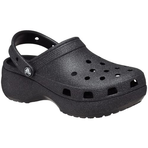 Crocs Classic Glitter Platform Instappers Dames