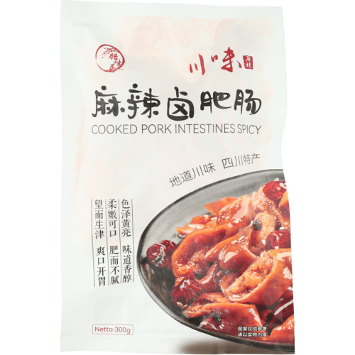 Laweiju gekookte varkensdarmen pittig 300 g