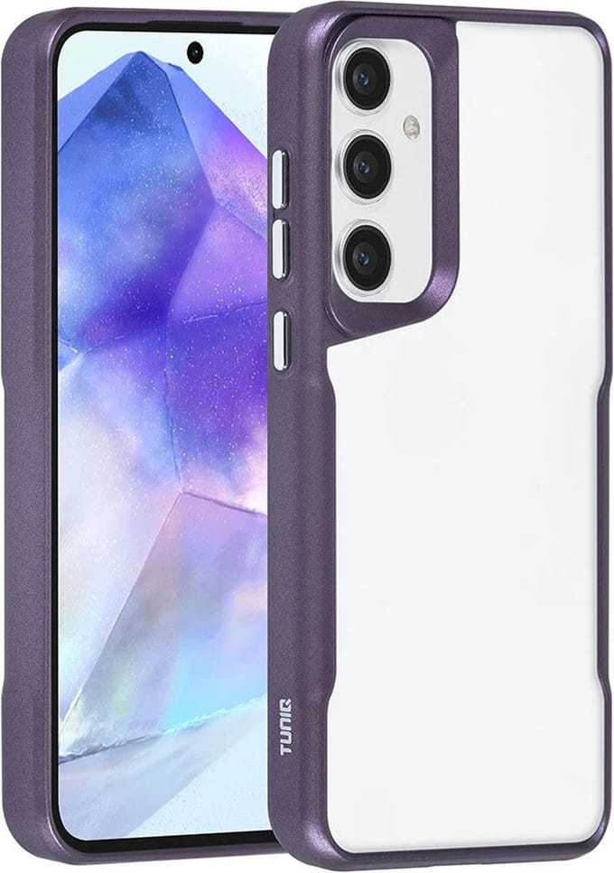Combat-X Hoesje Geschikt voor: Samsung Galaxy A55 - Backcover - Paars