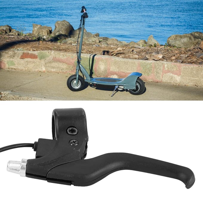 Zwarte Plastic Remhendel Links Voor Razor Elektrische Scooter Pocket E-bike gray