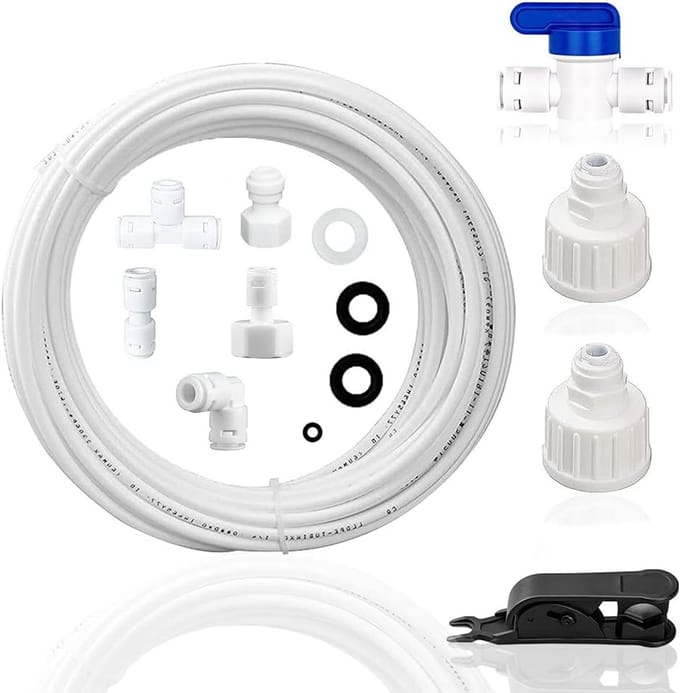 Installatiekit voor koelkasten en koelslangen - Complete set voor wateraansluiting en leidingen