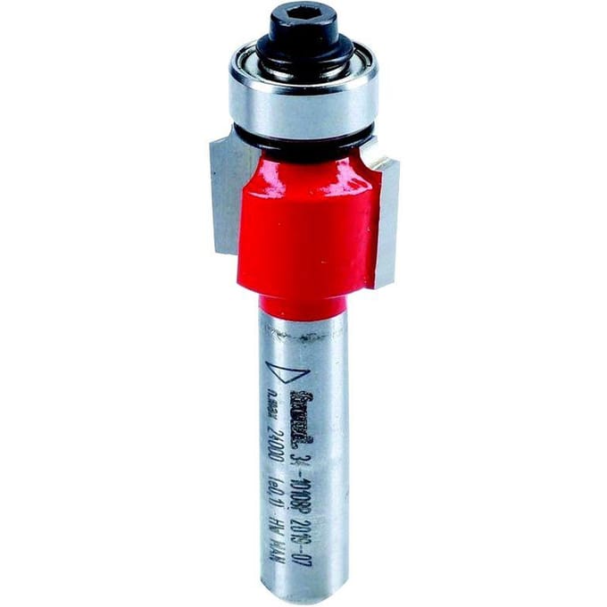 Fraise à arrondir Freud avec roulement, R=2,0 mm, A=8 mm (jarret), 34-10108P