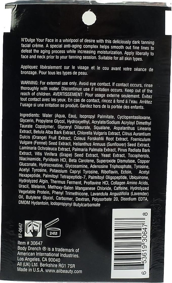 Body Drench NDulge Your Face Smooth Out