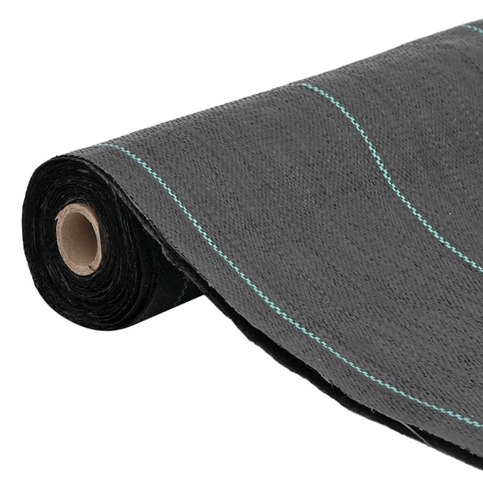 vidaXL - Worteldoek - 0,5x25 - m - polypropeen - zwart