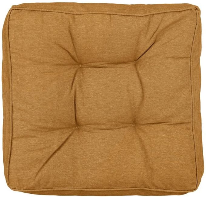 In the Mood Paddy Matras Kussen - 47 x 47 x 10 cm - Bruin