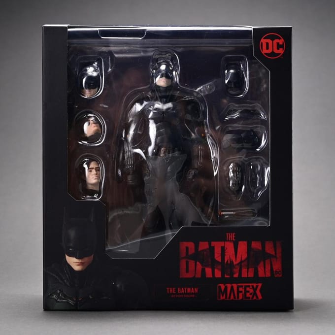 de Nieuwe Batman Mafex 188 Gearticuleerd Superheld BJD Figuur Model Speelgoed gray