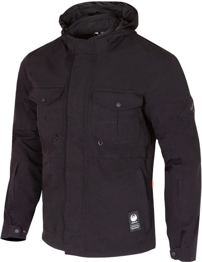 Merlin Jagger Urban Utility D3O Zwart Textiele Motorjas - Jas