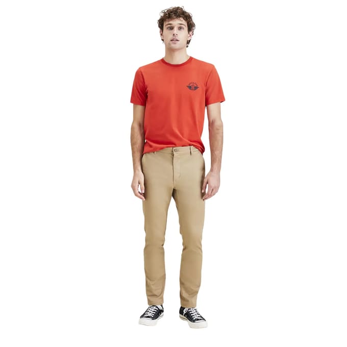 Dockers Original Skinny Chino Broek Beige 28 / 32 Man