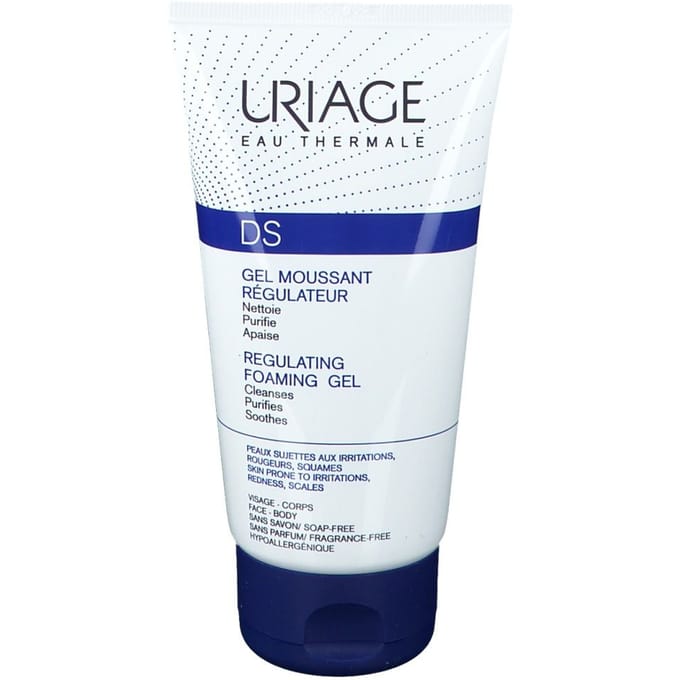 Uriage DS Reinigingsgel Geïrriteerde Huid 150ml