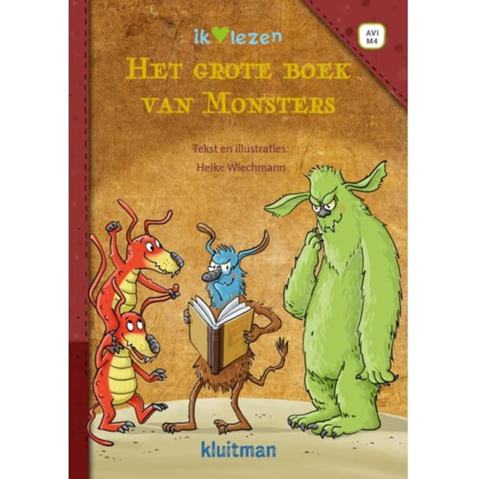 Ik hou van lezen. Het grote boek van monsters Voorleesboeken