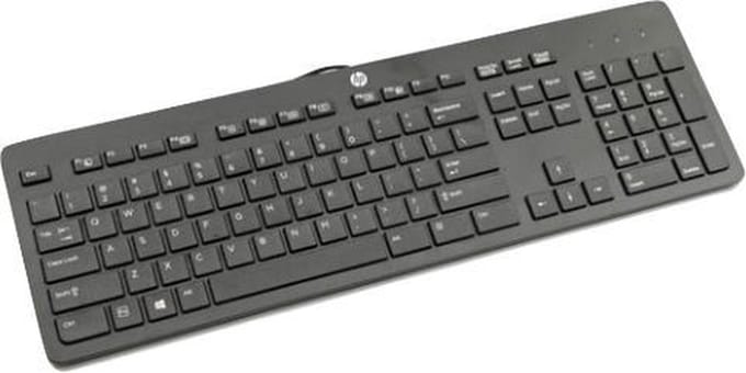 HP 803181-031 toetsenbord Kantoor USB QWERTY Brits Engels Zwart